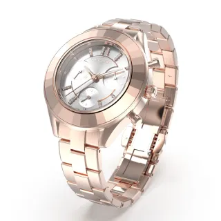 【SWAROVSKI 施華洛世奇】Octea Lux Chrono手錶-37mm(5612194)