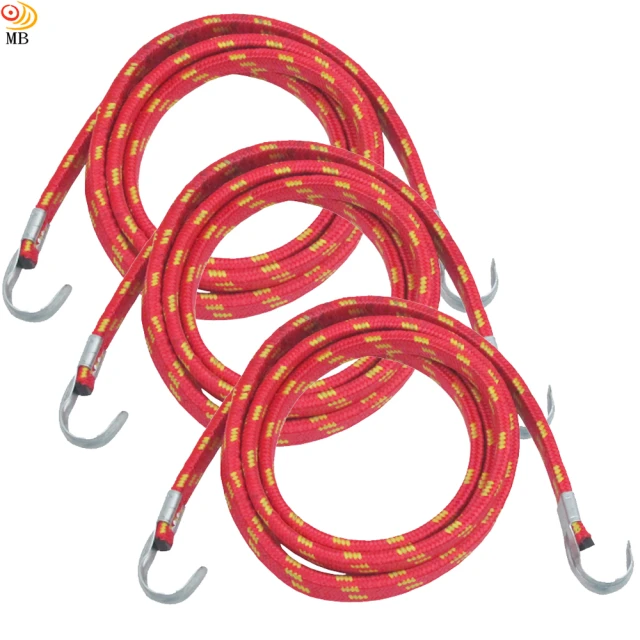 月陽【月陽】超值3入130cm自行車摩托車彈性繩固定繩行李帶(SS130)