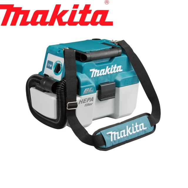 【MAKITA 牧田】18V鋰電無刷乾濕兩用集塵機/吸塵器-空機-HEPA/附濕式過濾網(DVC750LZX4)
