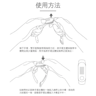 小米手環3/4/5矽膠替換錶帶(腕帶 手環 扣環彩色腕帶 運動腕帶)