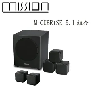 【Mission】5.1聲道家庭劇院喇叭組(M-CUBE+SE)