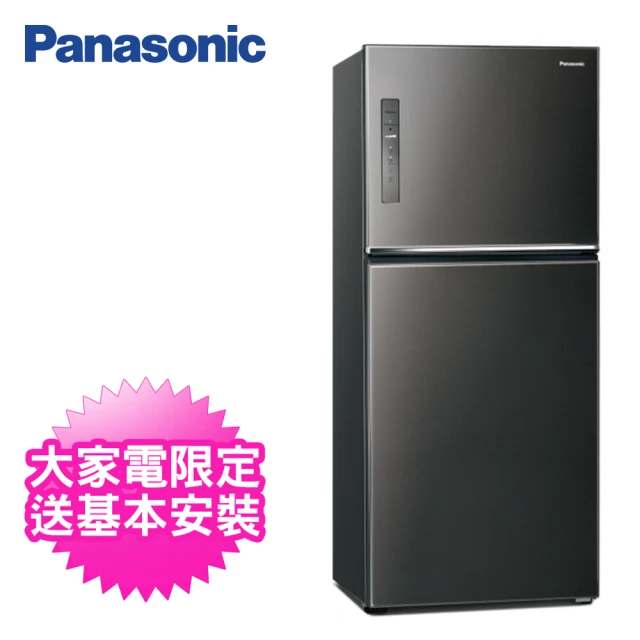 Panasonic 國際牌【Panasonic 國際牌】580公升一級能效雙門變頻電冰箱(NR-B582TV-K)