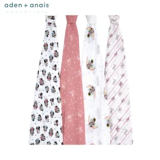 【aden+anais】迪士尼經典多功能包巾4入(4款)