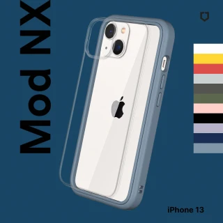 【RhinoShield 犀牛盾】iPhone 13 6.1吋 Mod NX 邊框背蓋兩用手機保護殼(活動品)