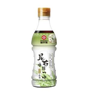 【龜甲萬】料亭和露昆布香菇PET360ML/罐