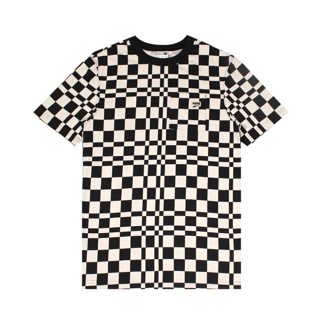 PUMA【PUMA】流行系列DOWNTOWN格紋短袖T恤 男-53159701