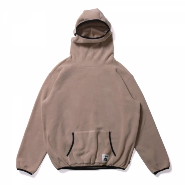 POLER STUFF【POLER STUFF】日本限定 2WAY BALACLAVA FLEECE 刷毛連帽面罩上衣 保暖套頭上衣(卡其色)