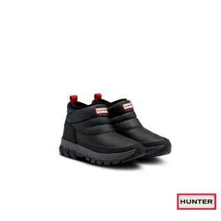 【HUNTER】女鞋 - Original低筒雪靴(黑色)