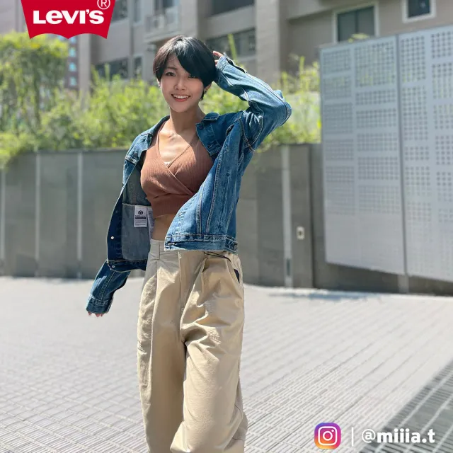 Levis 男款牛仔外套 Type 3經典版型 Lyocell天然環保纖維 深藍水洗 熱賣單品 Momo購物網