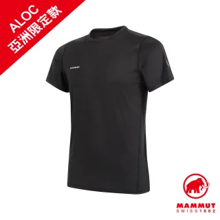 【Mammut 長毛象】Body Cool T-Shirt AF Men 涼感短袖上衣 黑色 男款 #1017-01860