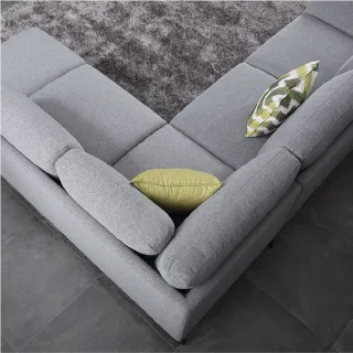【FL 滿屋生活】FL Ares 阿瑞斯 - 時尚造型L型布面沙發(L型沙發/實木沙發/布沙發/人氣款/經典款)