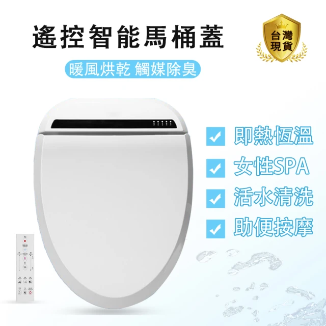 【AEM/艾爾美】智能洗淨便座 免治馬桶(除臭 烘乾 HMY510)