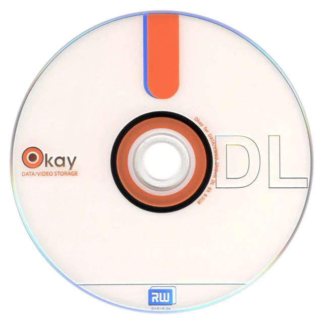 【SOCOOL】OKAY DVD+R 8X 8.5G DL 50片裝 D9 可燒錄空白光碟(國內第一大廠代工製造 A級品)