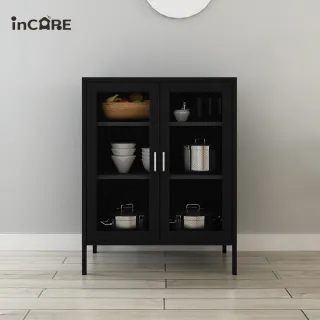 【Incare】鋼製網門廚房餐廳收納置物櫃