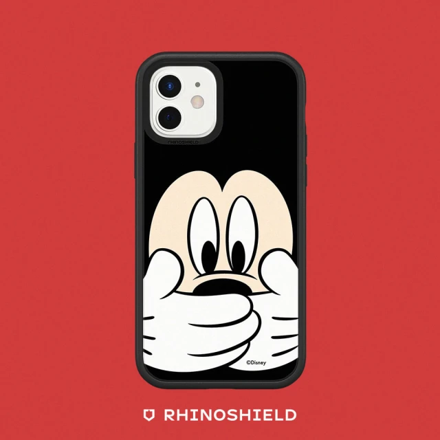 【RhinoShield 犀牛盾】iPhone 11/11 Pro/Max Mod NX邊框背蓋手機殼/米奇系列-米奇摀嘴(迪士尼)