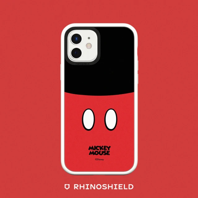 【RhinoShield 犀牛盾】iPhone X/Xs/XR/Xs Max系列 Mod NX邊框背蓋手機殼/米奇系列-米奇衣服(迪士尼)