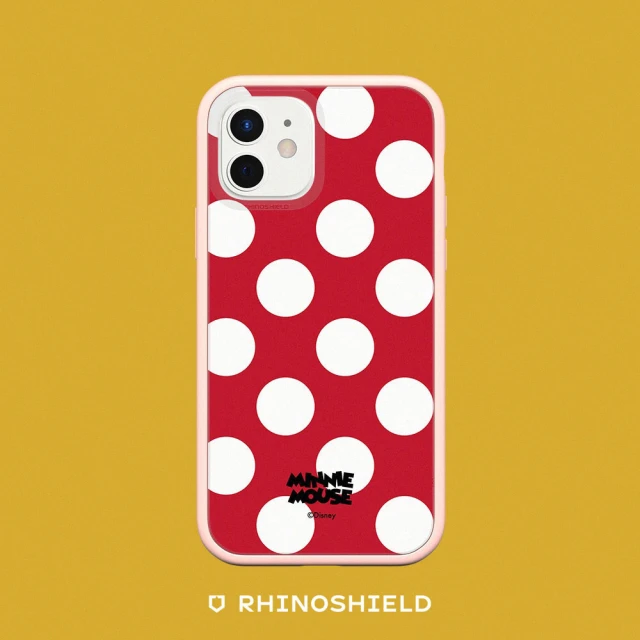 【RhinoShield 犀牛盾】iPhone X/Xs/XR/Xs Max系列 Mod NX邊框背蓋手機殼/米奇系列-米妮衣服(迪士尼)