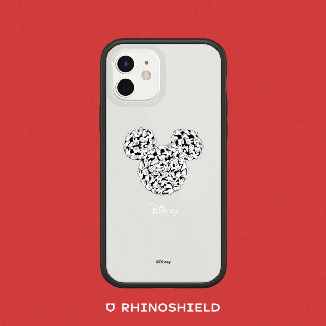 【RhinoShield 犀牛盾】iPhone 13 mini/13 Pro/Max Mod NX邊框背蓋手機殼/米奇系列-米奇與白手套(迪士尼)