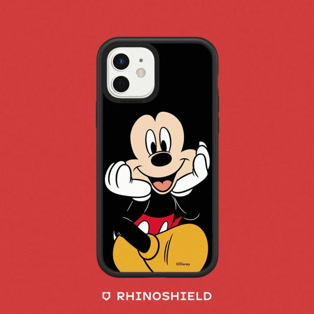 【RhinoShield 犀牛盾】iPhone X/Xs/XR/Xs Max系列 Mod NX邊框背蓋手機殼/米奇系列-米奇看著你(迪士尼)