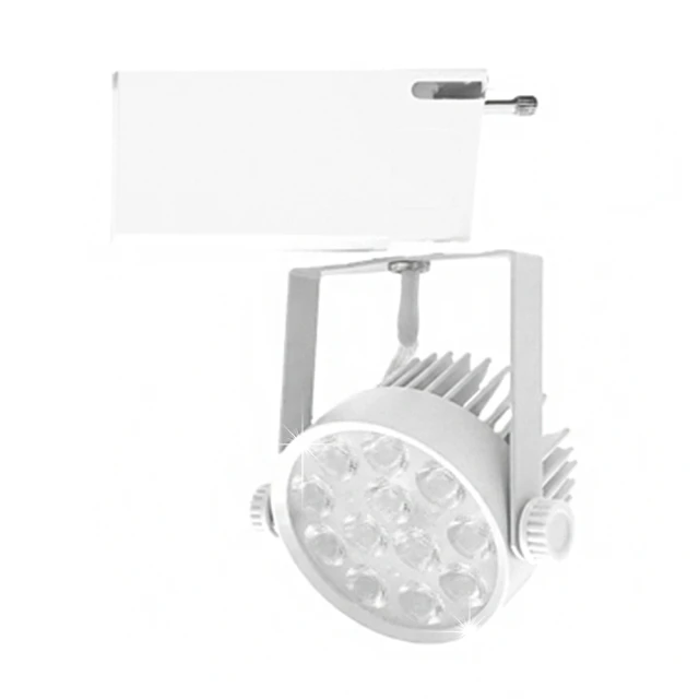 【JOYA LED】15W AR70軌道燈 白色外殼(德國歐司朗晶片 冷鍛式超強散熱)