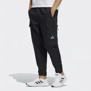 【adidas 愛迪達】長褲 男款 運動長褲 慢跑 亞洲尺寸 M WOVEN PANTS 黑 HD0353