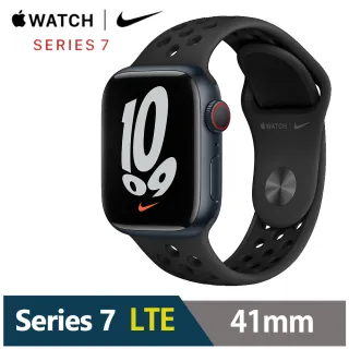 金屬錶帶超值組★【Apple 蘋果】Watch Series 7 LTE版41mm(鋁金屬錶殼搭配運動型錶帶)
