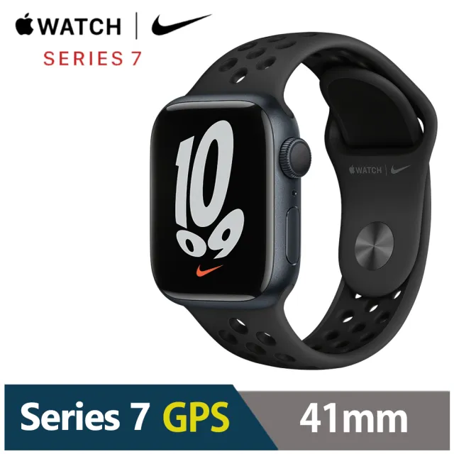 Apple Watch Series7-41mm GPSセルラーミッドナイト www
