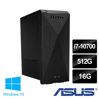 【ASUS 華碩】H-S500MC i7-10700 八核電腦(i7-10700/16G/512GB SSD/W10)