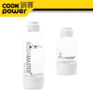 【CookPower 鍋寶】氣泡水機+鋼瓶0.6L單入組(EO-BWM2100WCY0600Z1)
