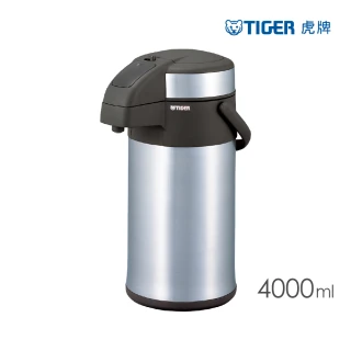 【TIGER虎牌】氣壓式不鏽鋼真空保溫壺 4.0L(MAA-A402)