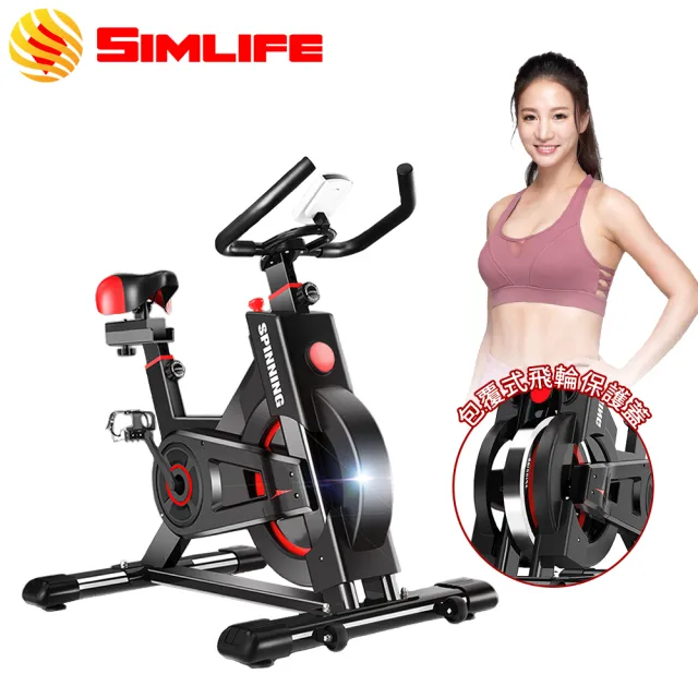 【SimLife】運動選手專用重量級高強度訓練飛輪車