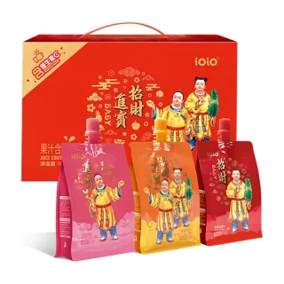 【十全】iOiO食在愛我 招財進寶蒟蒻手提禮盒-綜合口味180g x 12入/組