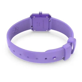 【SWAROVSKI 施華洛世奇】Lucent風格時尚腕錶(5624376-紫)