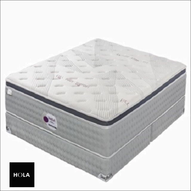 【HOLA】SleepTrain席樂頓伯靈頓-三股合弦乳膠獨立筒床墊單人加大3.5x6.2呎