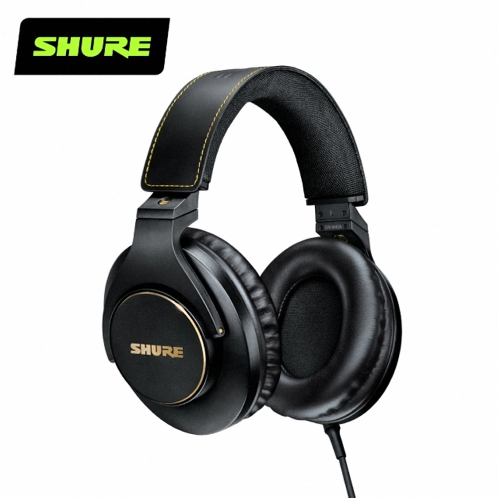 【SHURE】SRH840A 經典進化 錄音級監聽耳罩(SHURE、耳罩式耳機、有線耳機)
