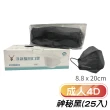 【淨新】3盒組-4D成人立體口罩(75入/三盒/醫療級/國家隊 防飛沫/灰塵)