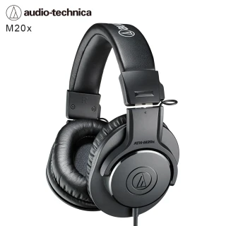【audio-technica 鐵三角】ATH-M20x 專業監聽 耳罩式耳機