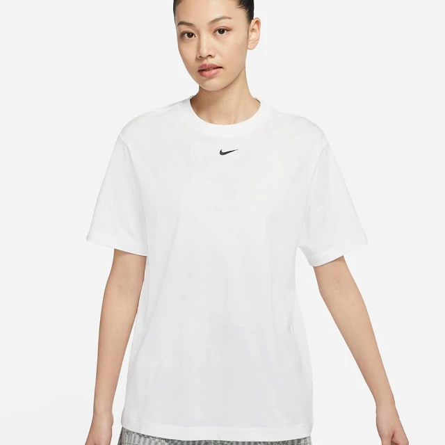 NIKE 耐吉【NIKE 耐吉】短袖上衣 T恤 AS W NSW ESSNTL TEE BF LBR 女 白(DN5698100)