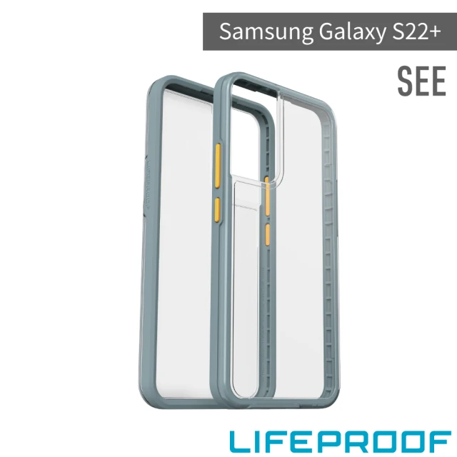 【LifeProof】Samsung Galaxy S22+ 6.5吋 SEE 防摔保護殼(灰綠)