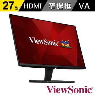 【ViewSonic 優派】VA2715-H 27型VA FHD  75Hz護眼電腦螢幕(FreeSync/5ms)