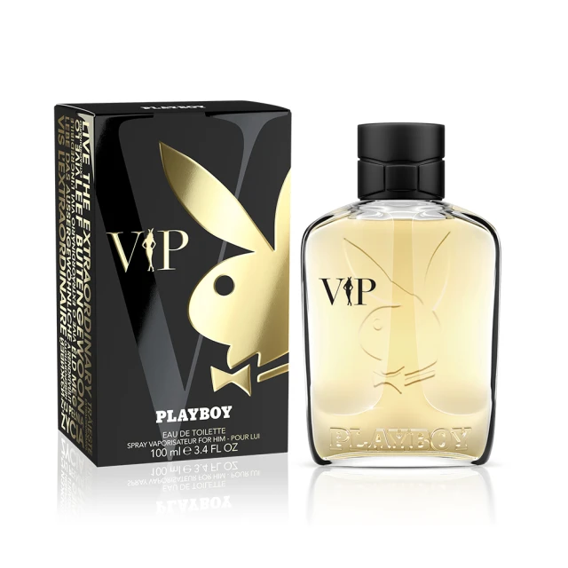 【PLAYBOY】VIP經典男性淡香水(100ml)