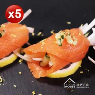 【無敵好食】煙燻鮭魚切片 x6包(100g/包)