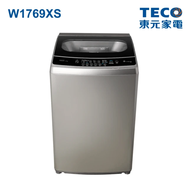 【TECO 東元】福利品★17kg DD直驅變頻直立式洗衣機(W1769XS)