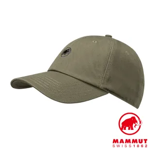 【Mammut 長毛象】Baseball Cap Mammut 經典棒球帽 綠鬣蜥 #1191-00051