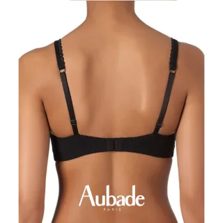 【Aubade】BAHIA有機棉無鋼圈內衣-50(黑)