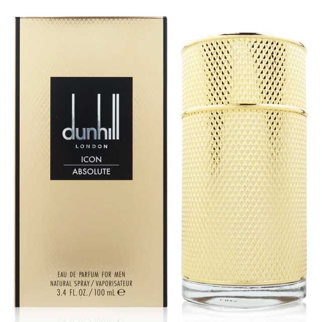 【Dunhill 登喜路】ICON ABSOLUTE 金格男性淡香精 100ML(平行輸入)