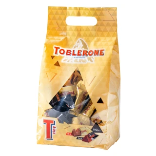 【Toblerone】瑞士三角巧克力綜合包 800g(牛奶+黑巧克力)