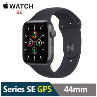 【Apple 蘋果】Apple Watch SE GPS 44mm★ASUS行動電源組(鋁金屬錶殼搭配運動型錶帶)