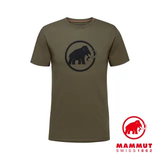 【Mammut 長毛象】Classic T-Shirt Men 經典LOGO短袖上衣 綠鬣蜥 男款 #1017-02240