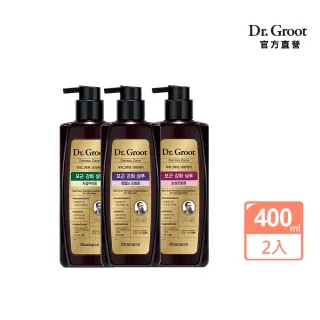 【Dr. Groot】養髮秘帖換季健髮增量洗髮組(洗髮精400ml*2)